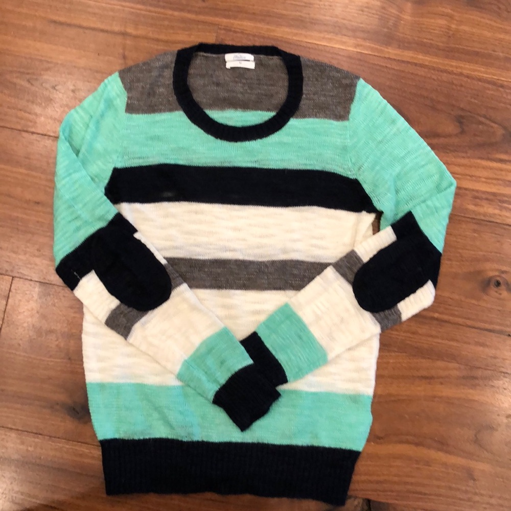 Madewell sz medium stripe sweater